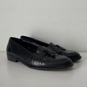 VERO CUOIO Black Leather Loafers